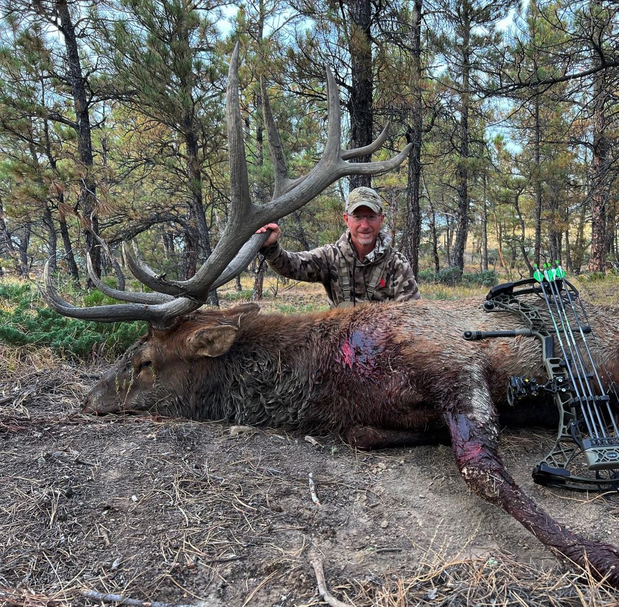 Montana backcountry archery scene
